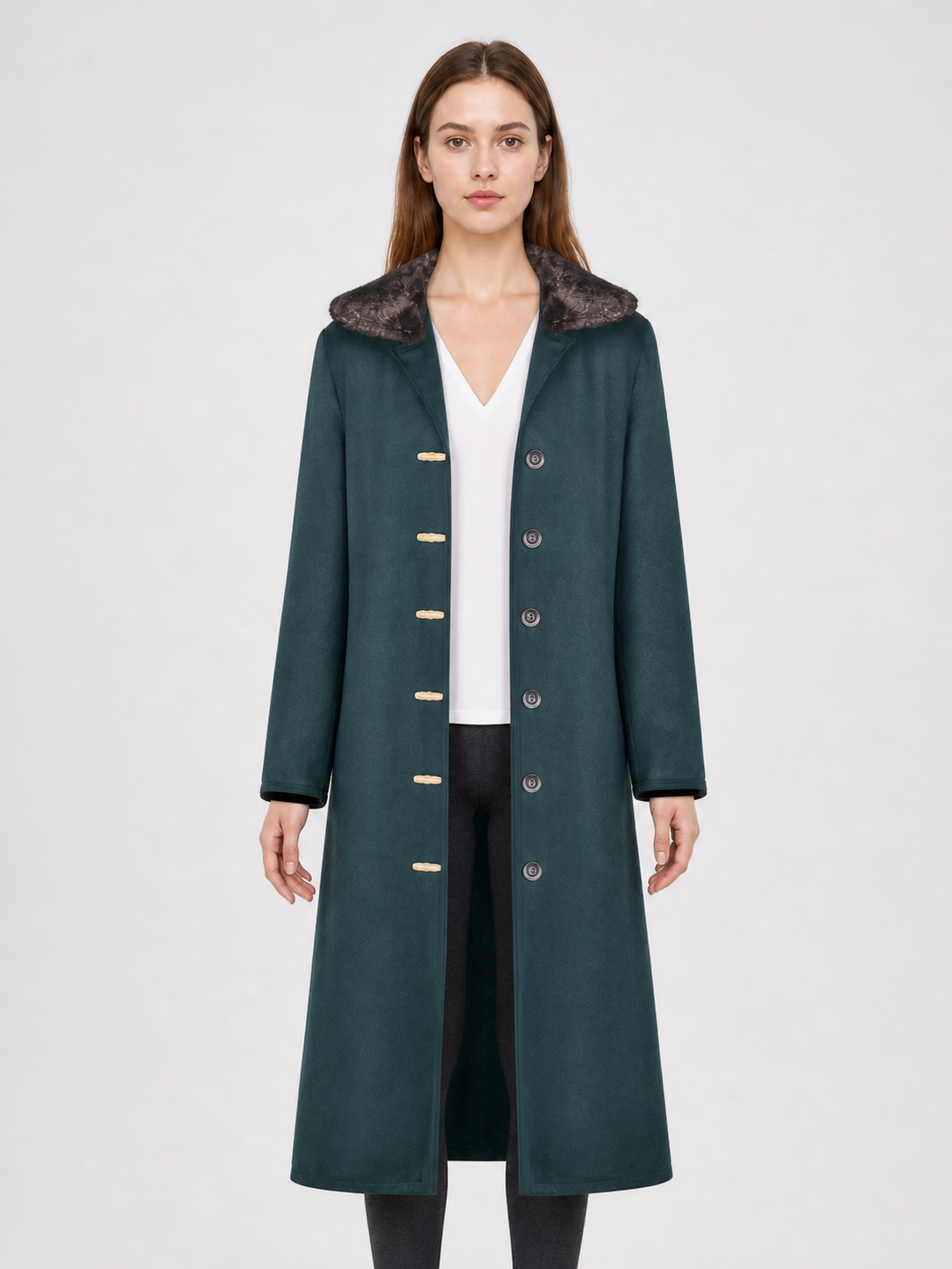 Kuzan One Piece Cosplay Costume: Coat and Hat