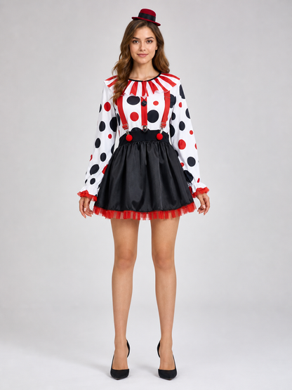 Halloween Clown Costume for Stage Performances