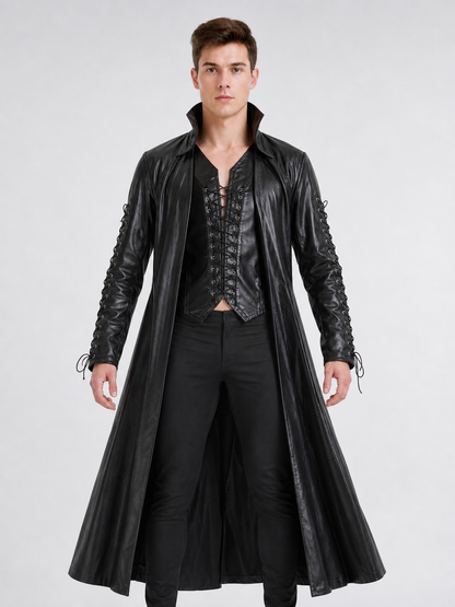 Gothic Vampire Costume: Coat, Vest, and Pants