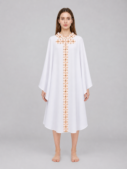 White Medieval-Style Cosplay Shirt