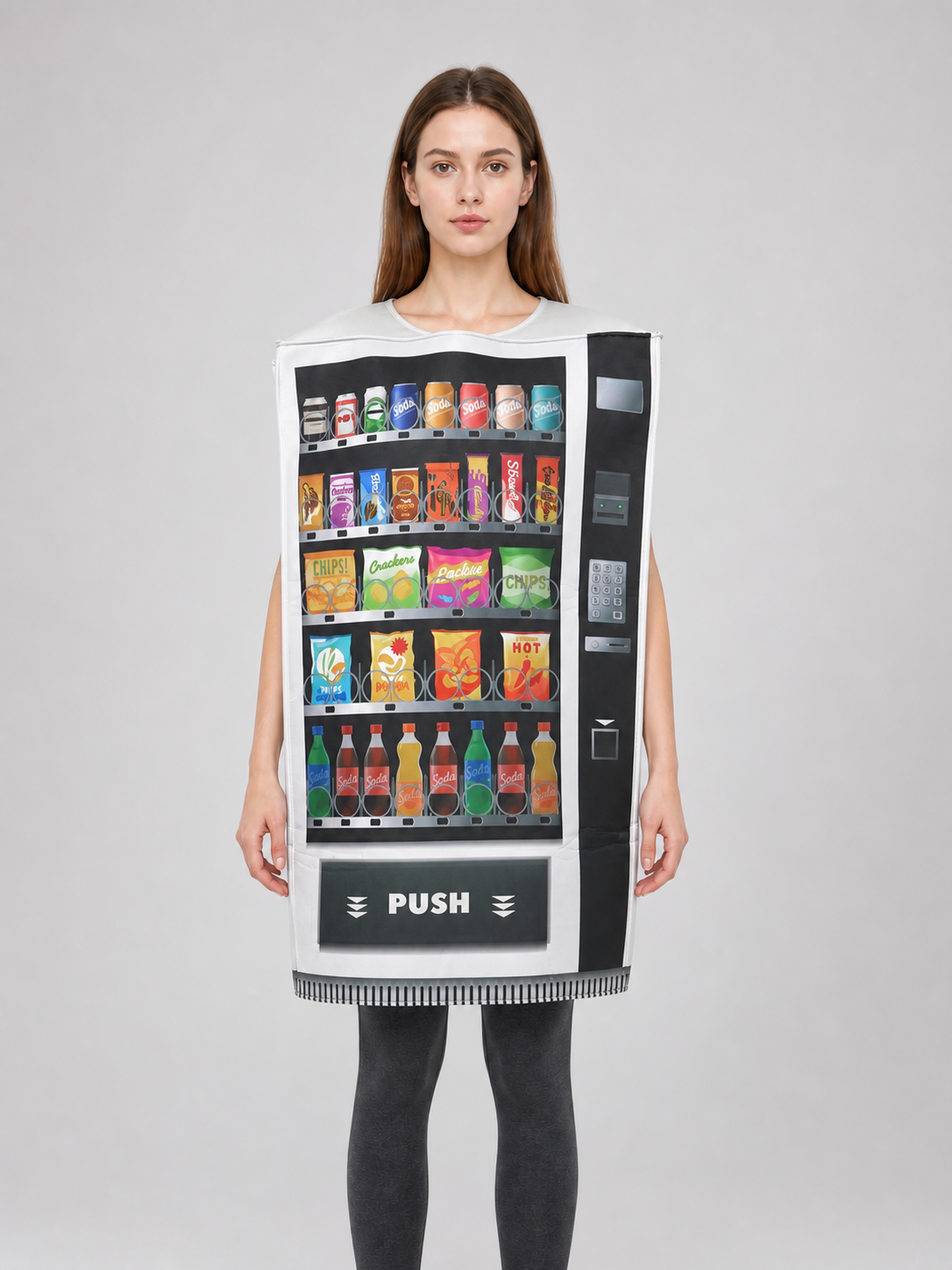 Vending Machine Costume for Parties and Stage Performances