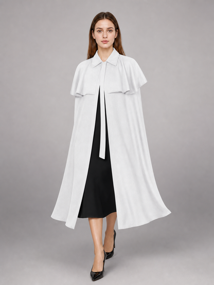 White Costume Cloak, Shirt Dress