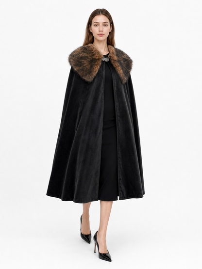 Black and Coffee Carnival Cloak, Medieval
