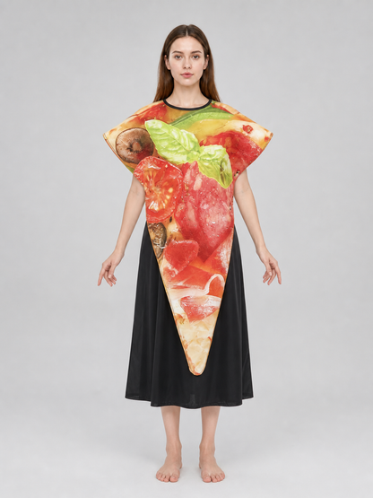 Pizza Slice Halloween Costume front view