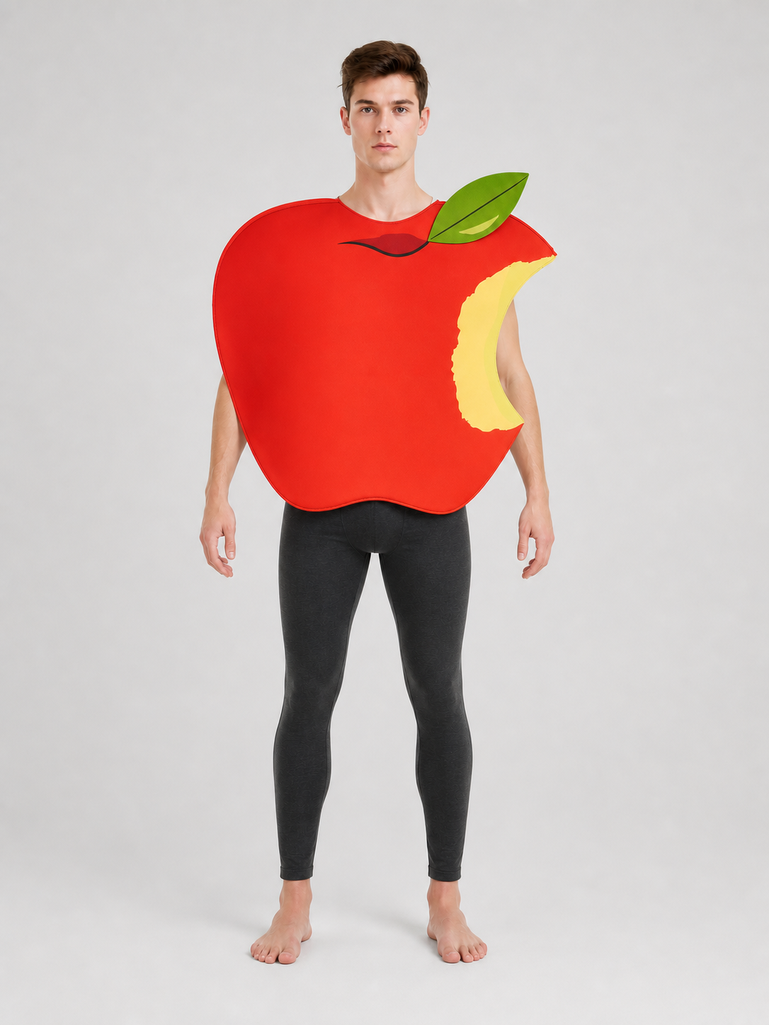 Apple-shaped costume for Halloween, cosplay, and stage performances