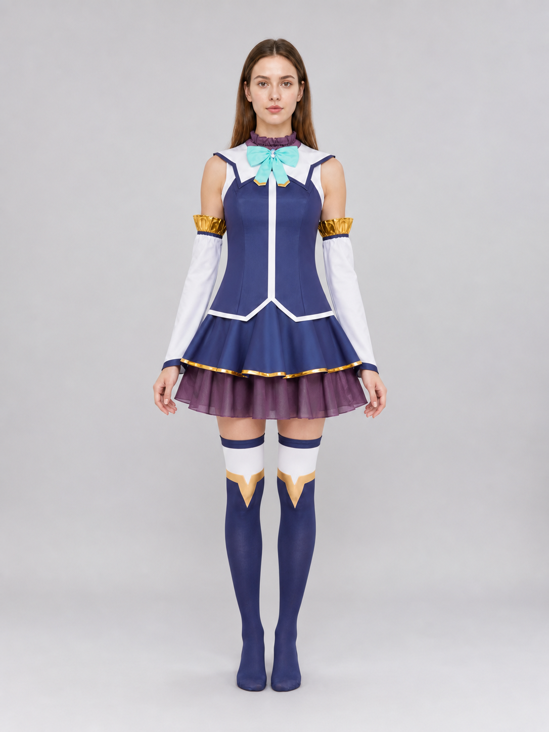 Star Wars-inspired cosplay costume with accessories