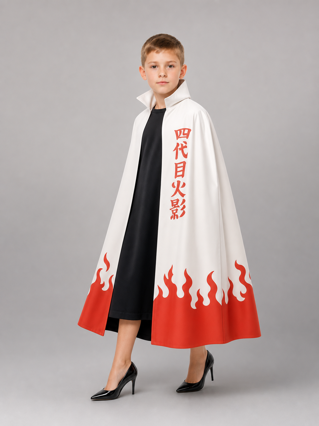 White Carnival Cloak for Ninja Cosplay