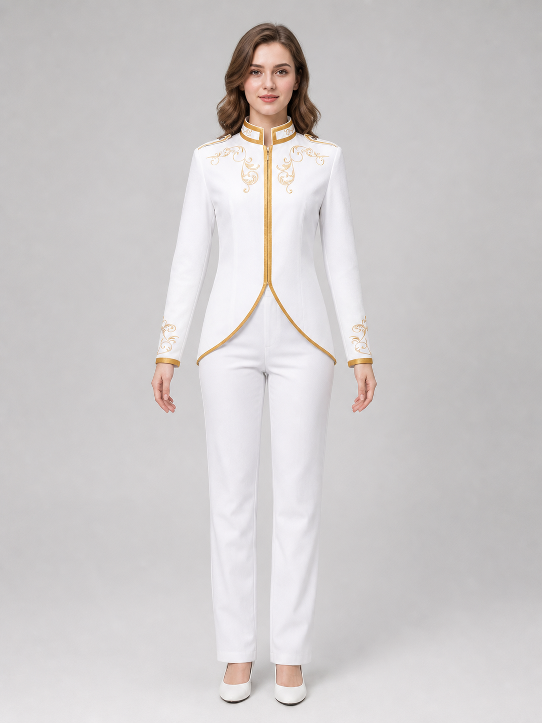 Embroidered jacket for cosplay and themed events