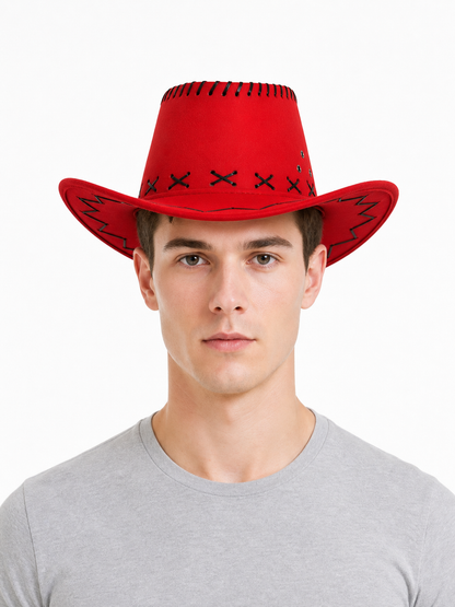 Carnival Cowboy Hat with a Wide Brim
