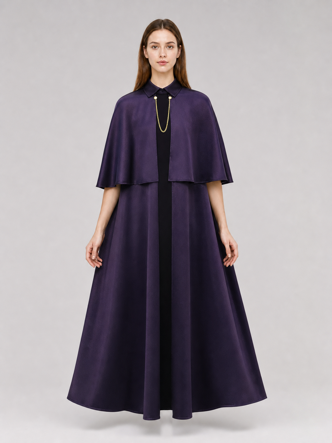 Gothic Cloak Cape for Halloween Cosplay