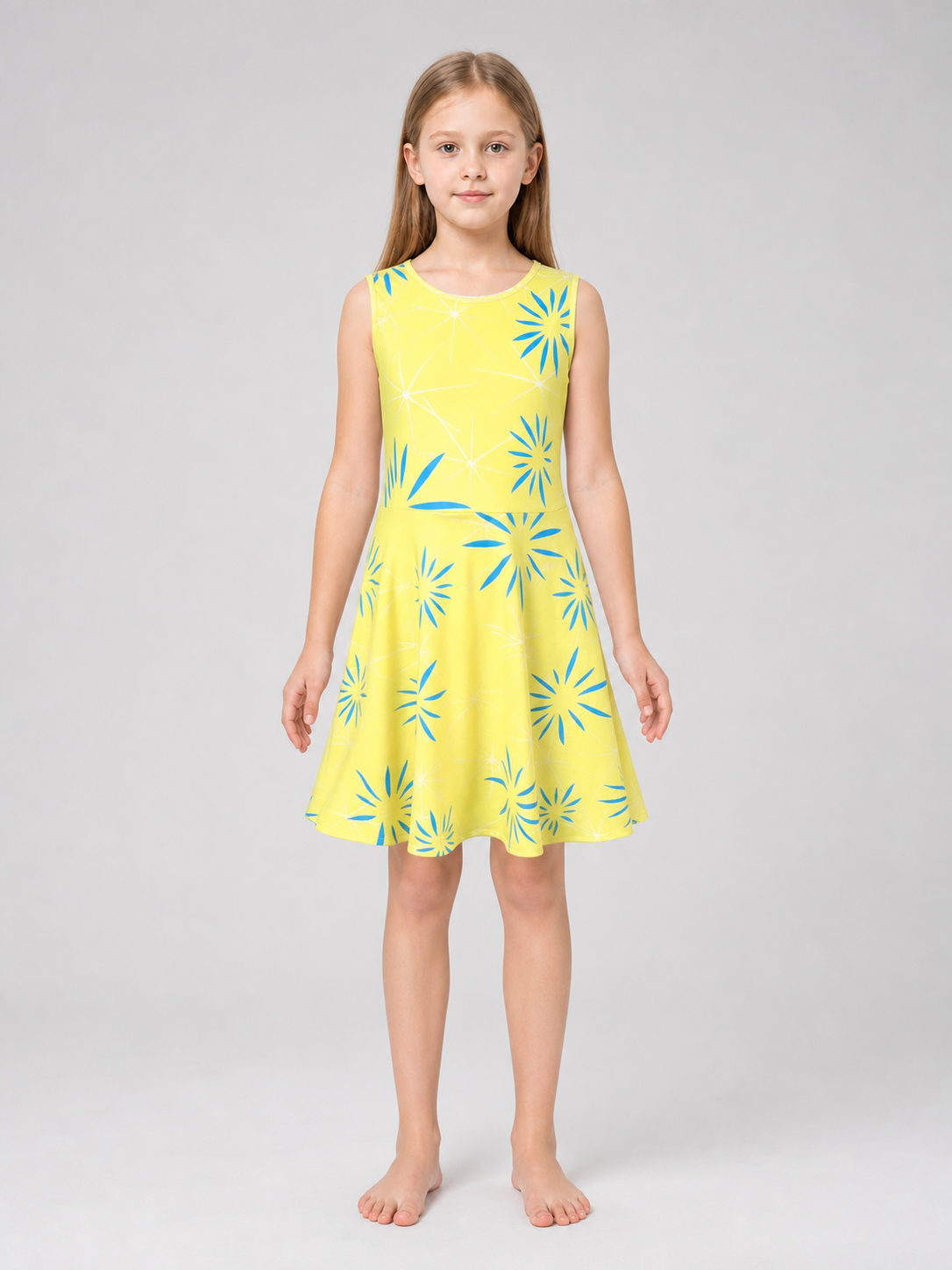 Inside Out 2 Pattern Cosplay Dress