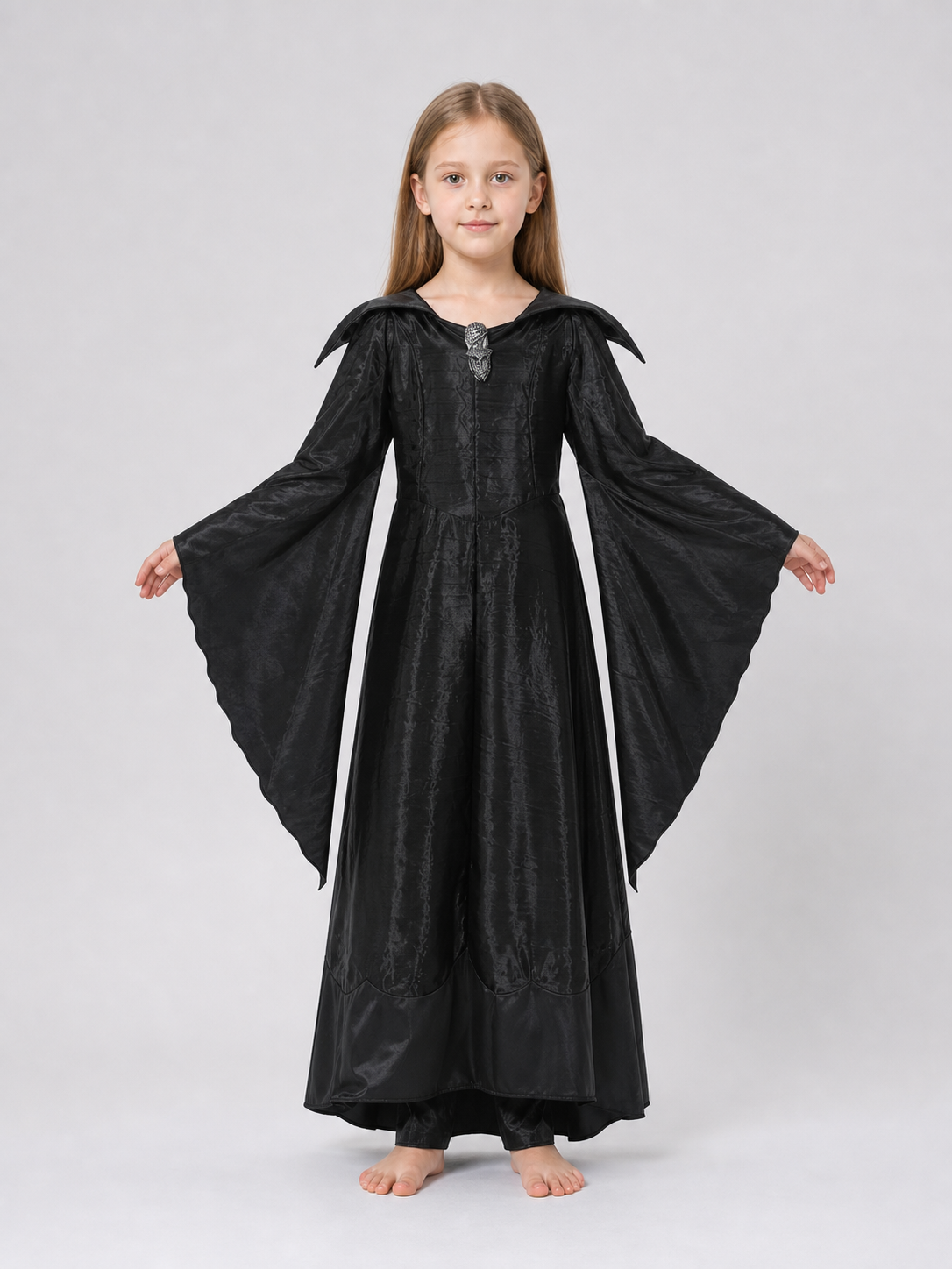 Halloween Costume: Dress and Horned Headpiece