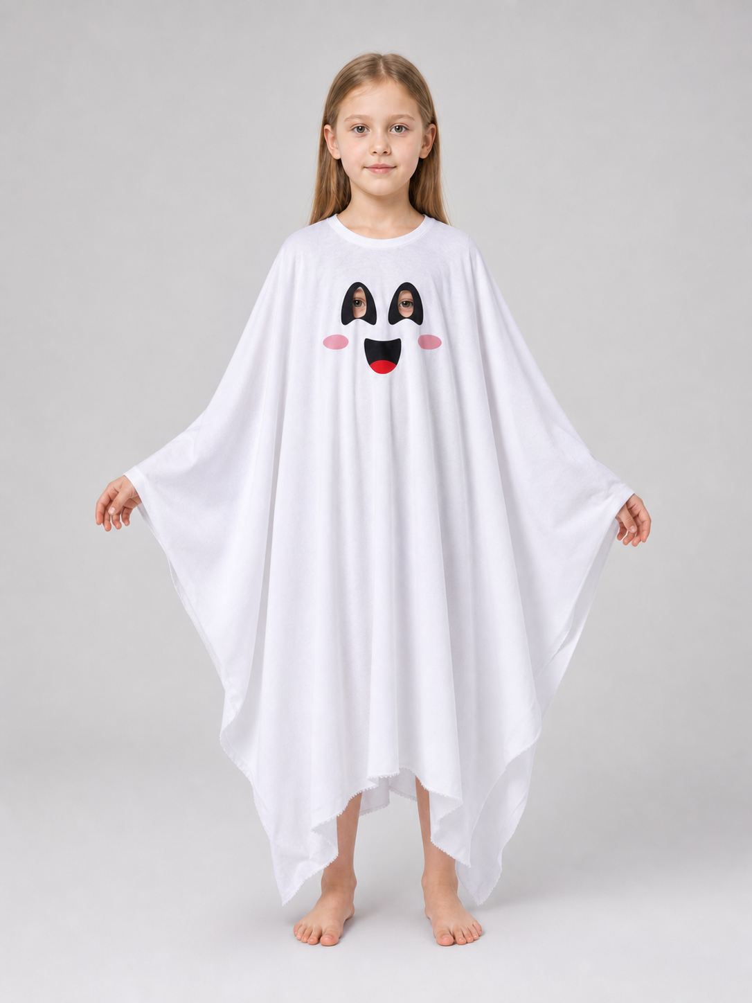 Halloween Ghost Costume, White Outfit
