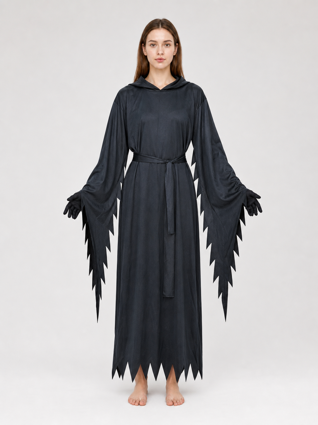 Halloween Grim Reaper Costume with Hood