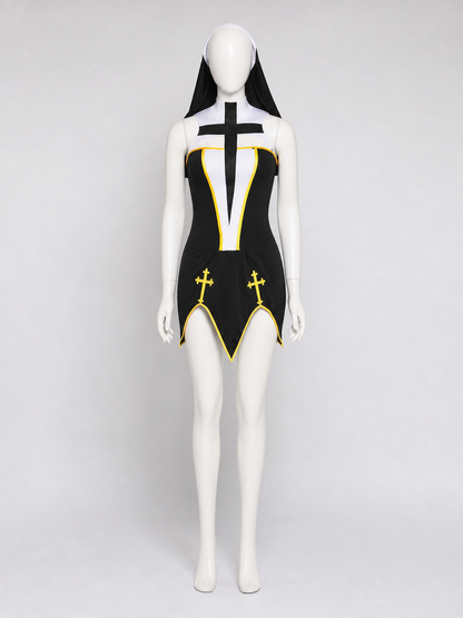 Cross Costume for Cosplay, Religious Robe