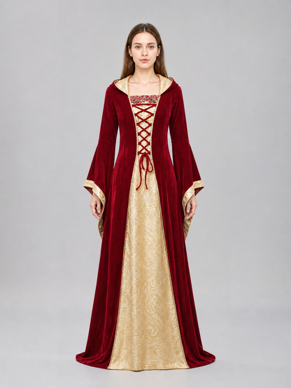 Medieval Hooded Zombie Cosplay Costume