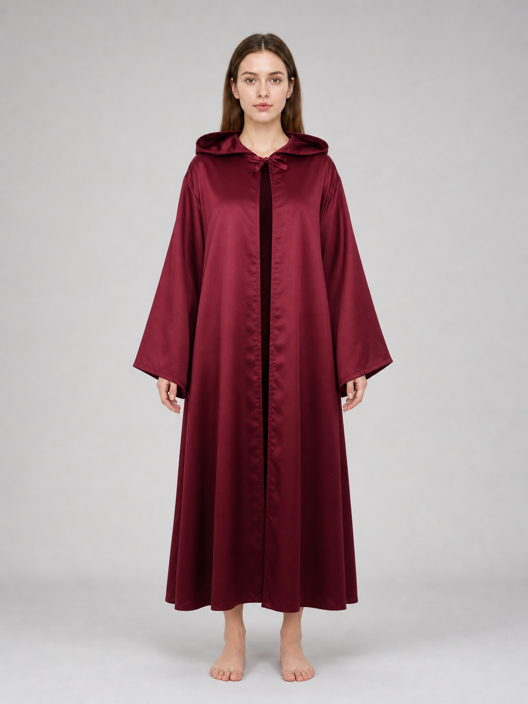 Hooded Cosplay Cloak, Burgundy