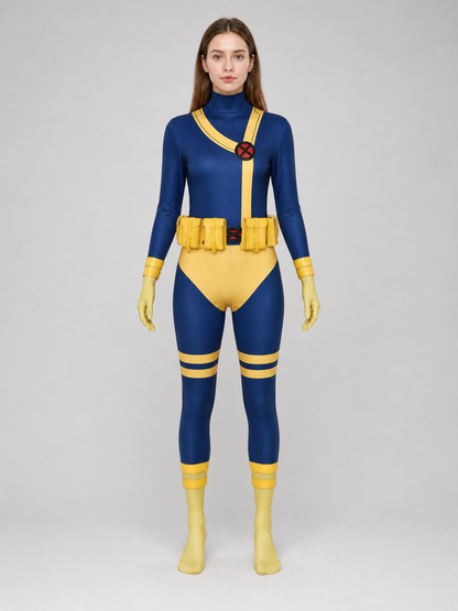 X-Men ’97 Cosplay Jumpsuit with Accessories