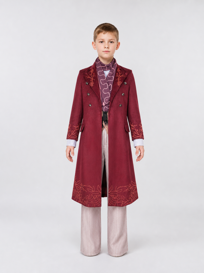 Willy Wonka Cosplay Costume from Charlie and the Chocolate Factory