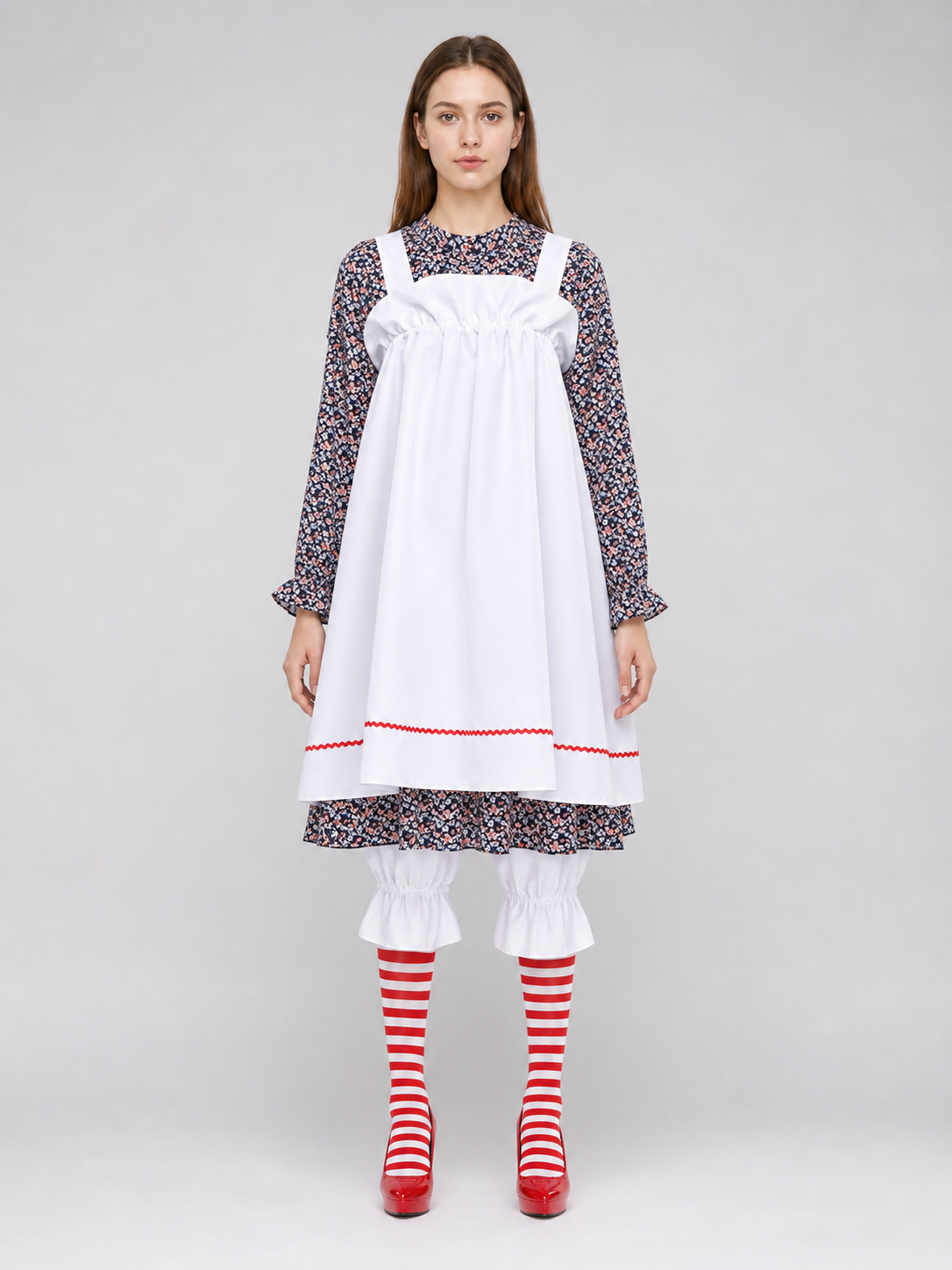 Clown costume with dress and accessories