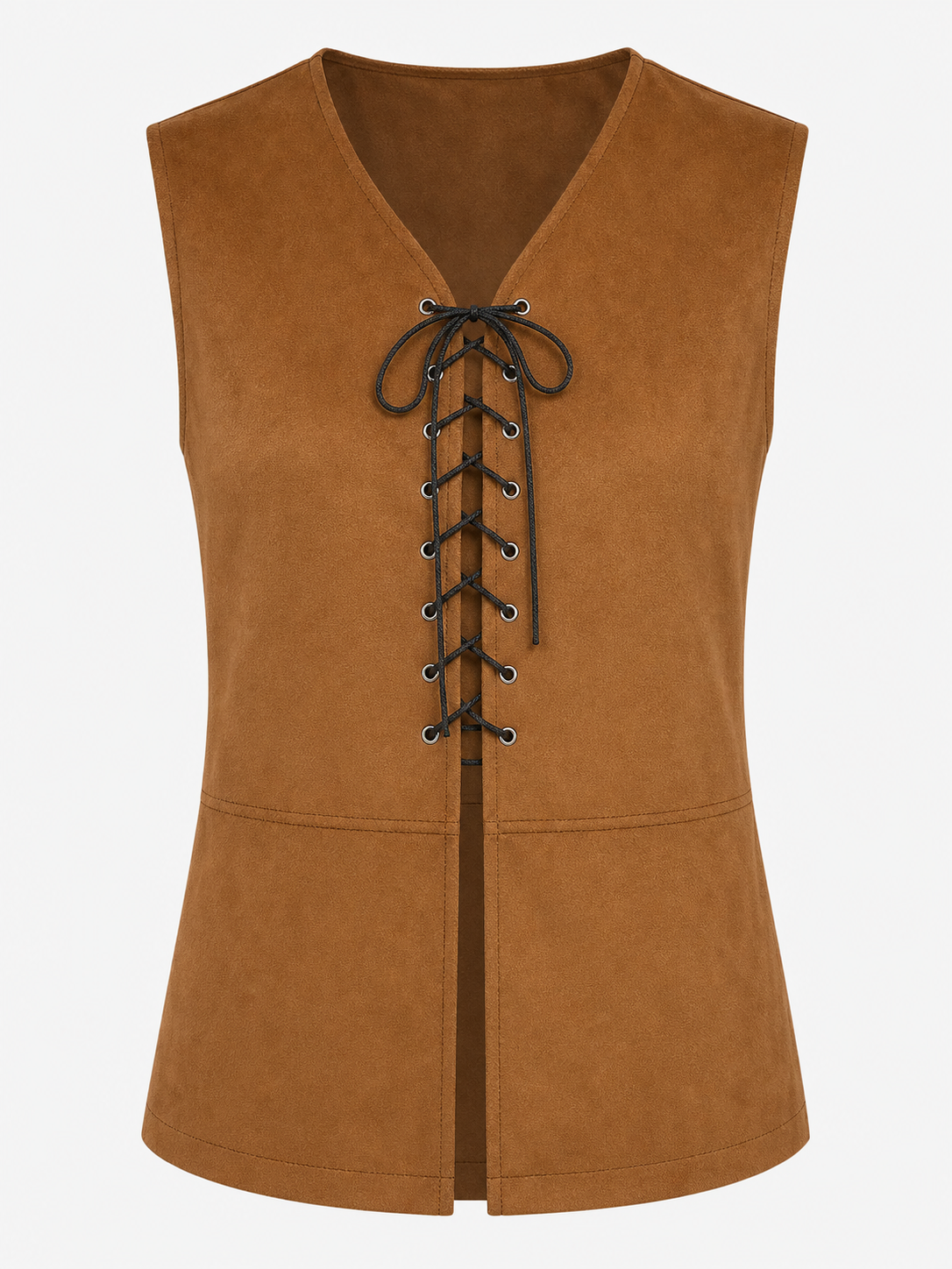 Halloween Medieval-Style Lace-Up Vest