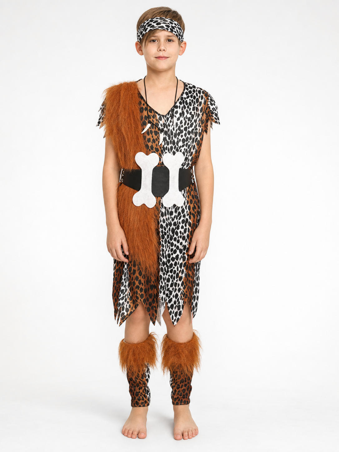 Children's Caveman Costume with Accessories
