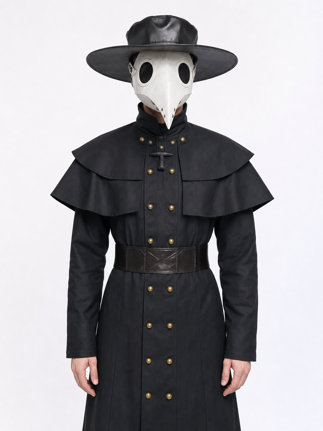 Halloween Plague Doctor Costume with Mask