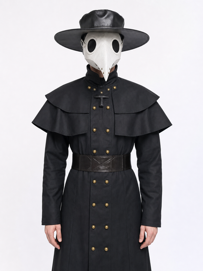 Halloween Plague Doctor Costume with Mask