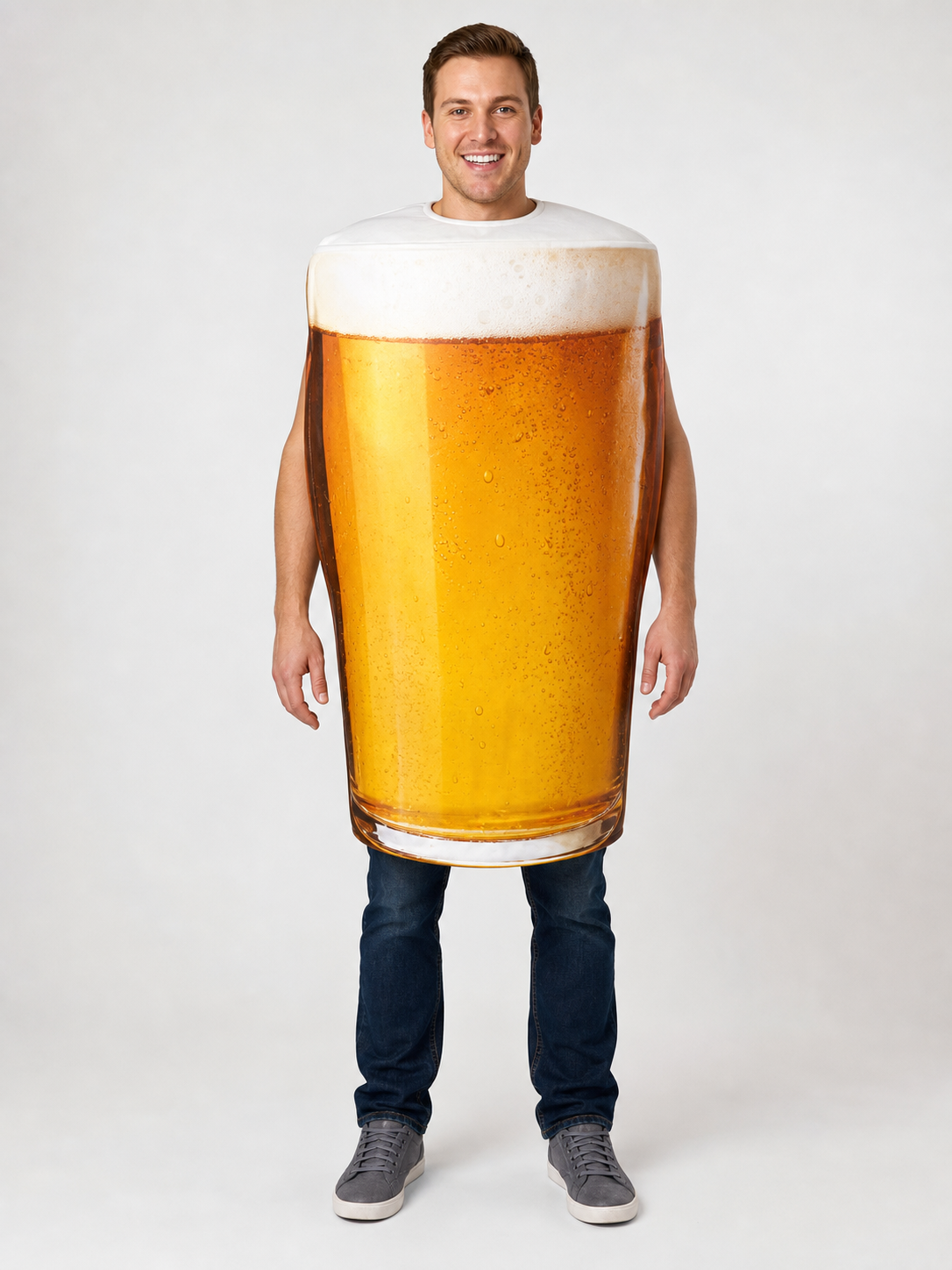 Beer Glass Costume for Halloween and Parties