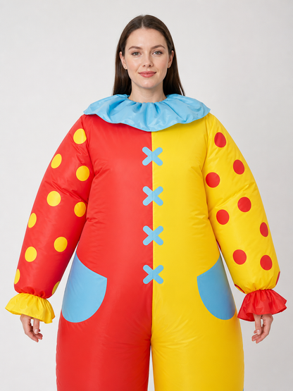 Inflatable Clown Costume for Parties and Halloween
