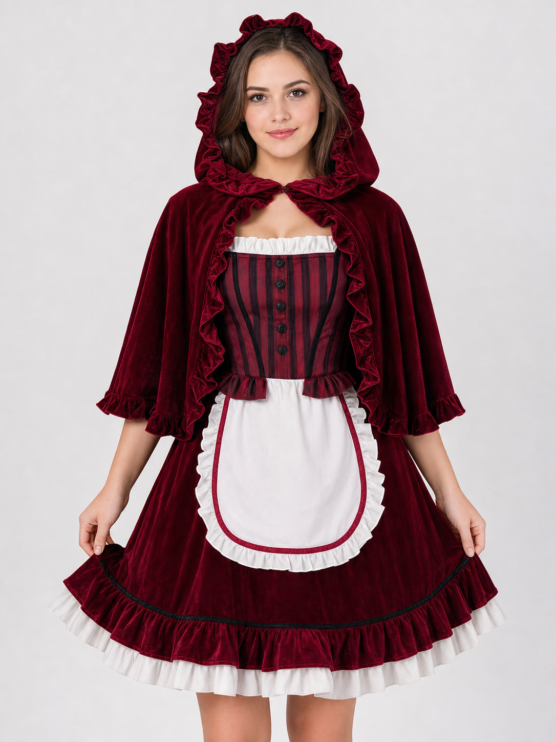 Little Red Riding Hood Costume with Cape