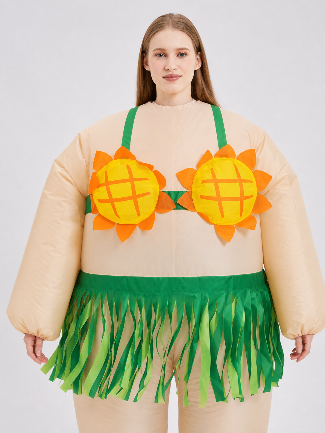 Inflatable Sunflower Costume with Fan