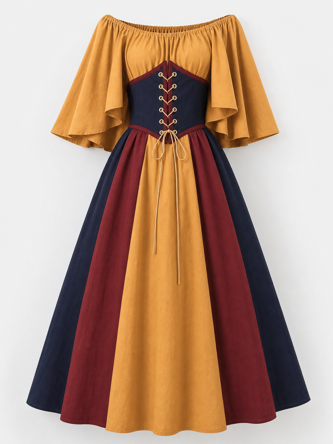 Masquerade medieval-style cosplay dress
