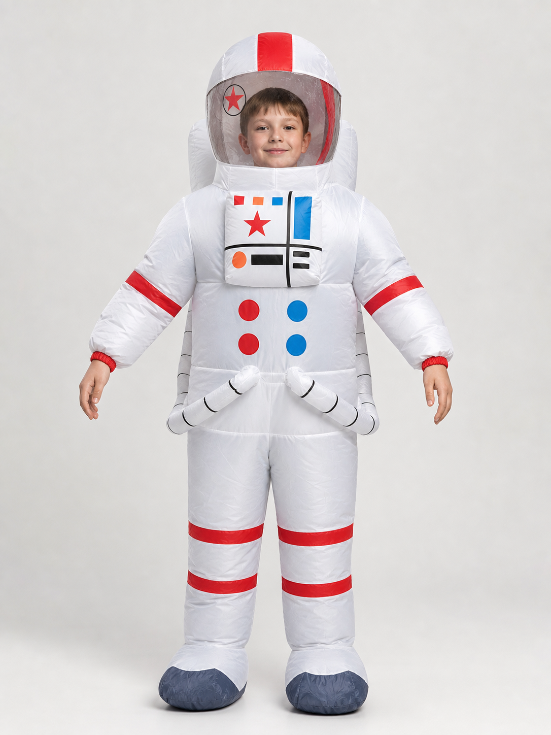 Inflatable Astronaut Costume with Backpack for Halloween