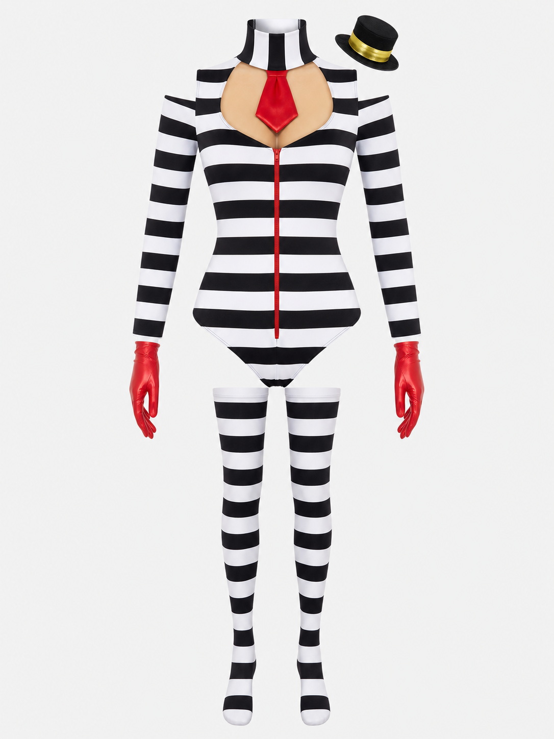 Halloween Clown Costume with Cape