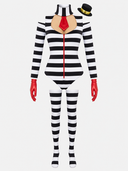 Halloween Clown Costume with Cape