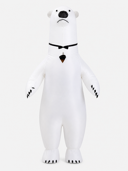 Inflatable Polar Bear Costume for Halloween and Parties