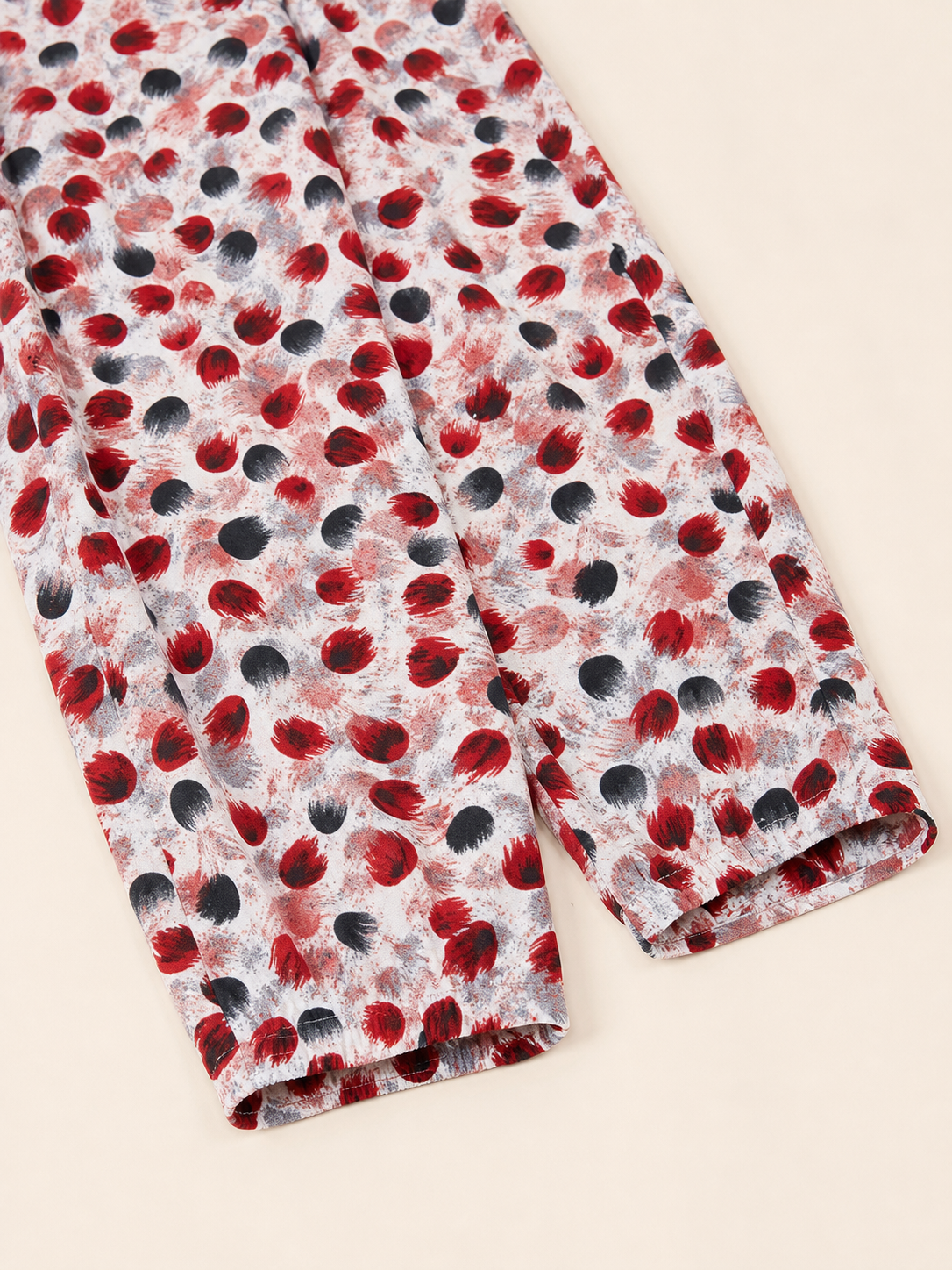 Women's printed set, T-shirt and long pants