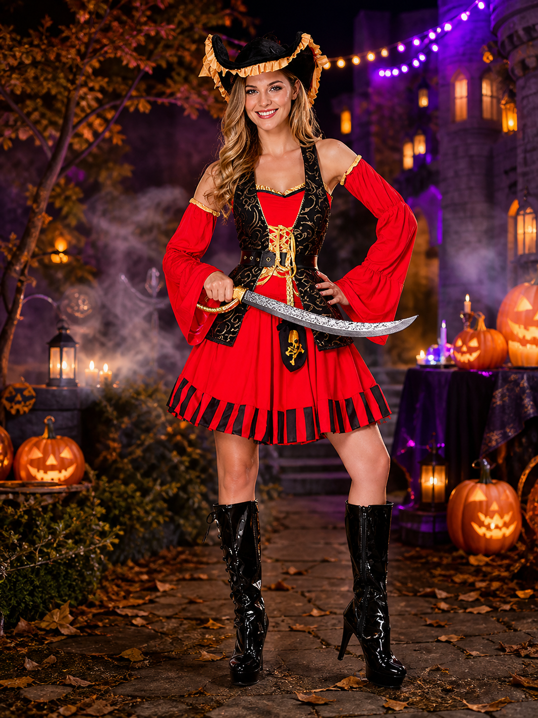 Pirate Costume HD11023 for Halloween