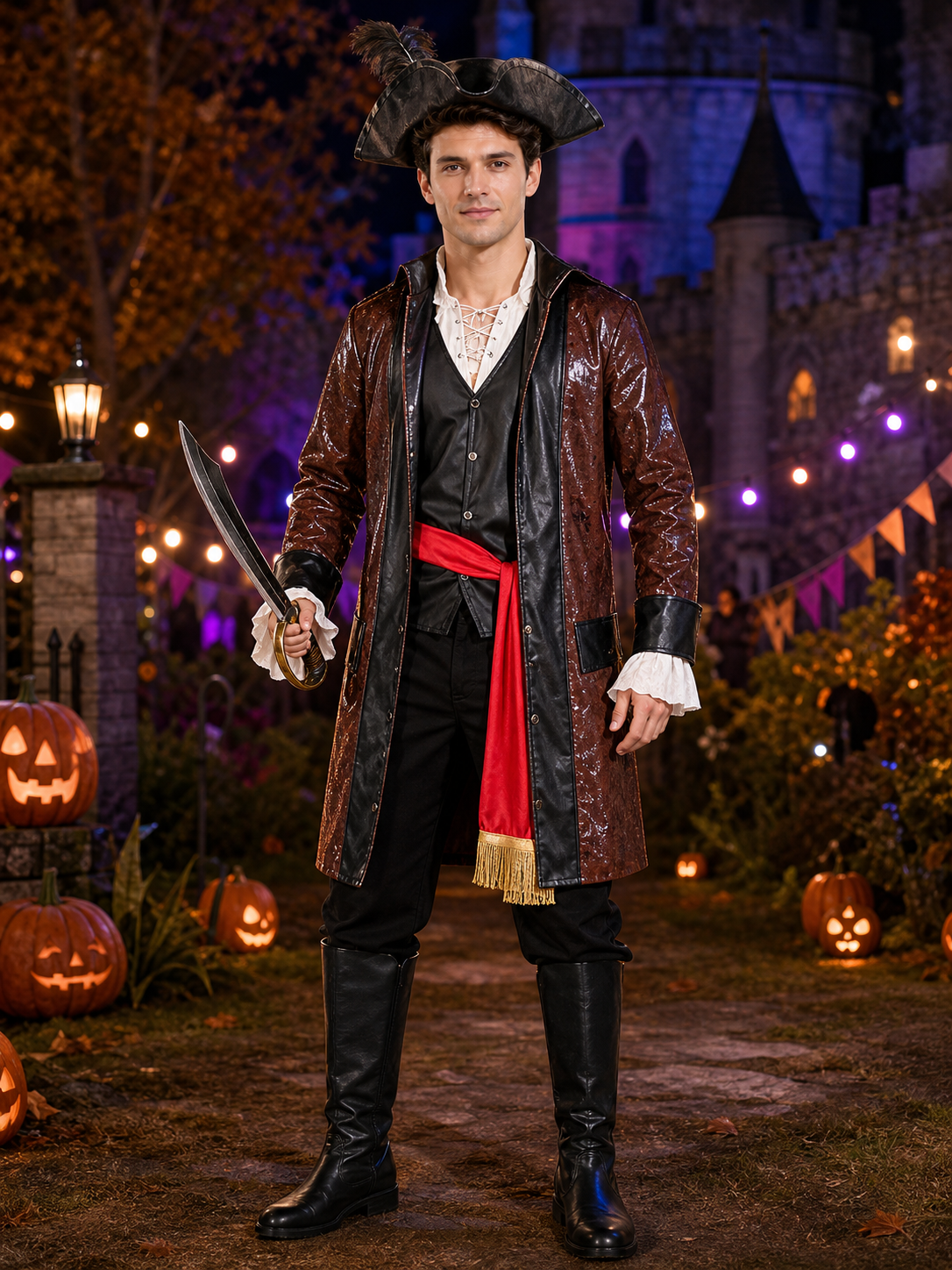 Halloween Pirate Cosplay Costume
