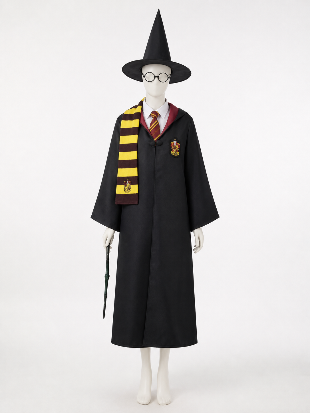 Harry Potter Gryffindor Hooded Robe for Cosplay Costumes detail 2