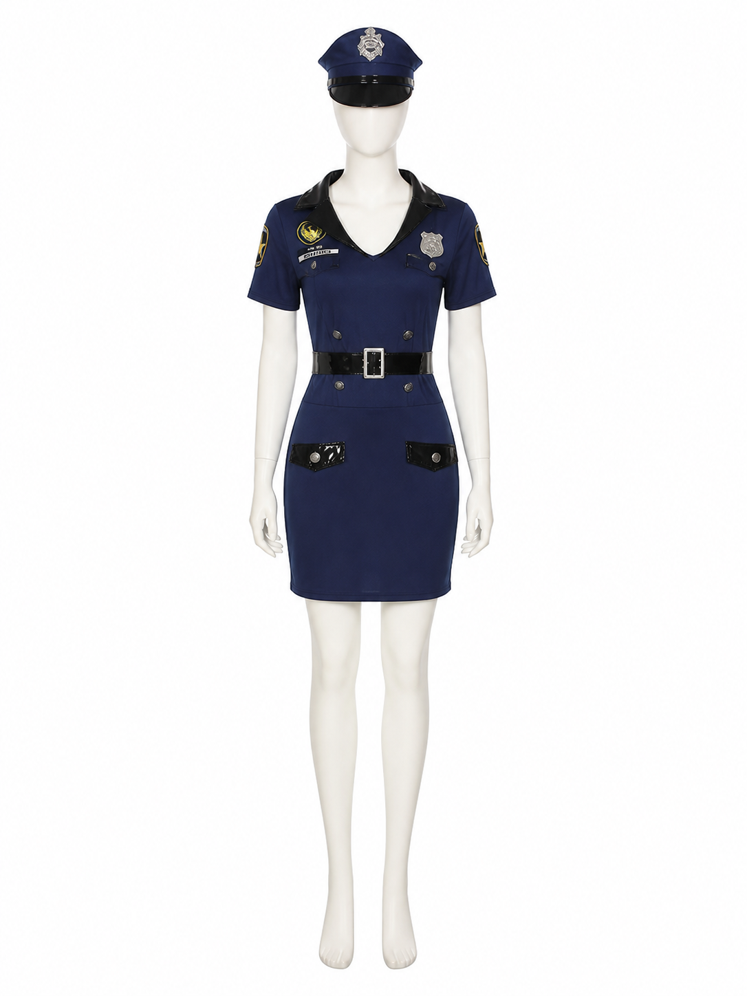 Women’s Police Officer Costume, Carnival Cosplay Outfit product detail 2