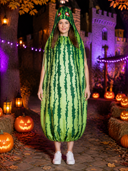 Inflatable Watermelon Costume for Stage Performances, Parties, and Halloween Costumes detail 2