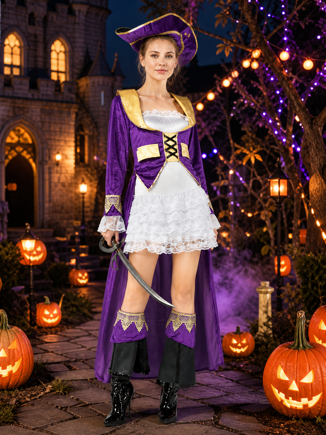 Pirate Costume in Jack Sparrow Style