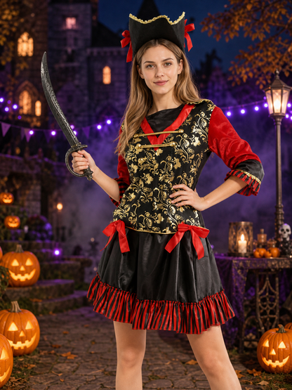 Pirate Costume for Halloween and Cosplay Costumes detail 2