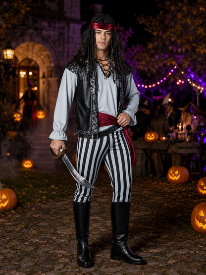 Pirate Costume for Halloween and Cosplay Costumes detail 2
