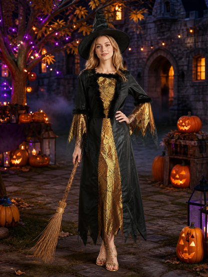Women's Witch Costume w-y913 for Halloween Costumes detail 2