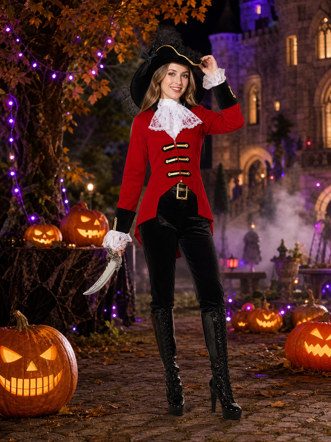 Pirate Costume for Halloween and Cosplay Costumes detail 2
