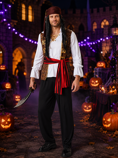 Pirate Carnival Costume for Halloween Cosplay Costumes detail 2