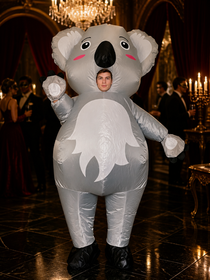 Inflatable Koala Animal Costume, Funny Halloween Christmas Outfit Costumes detail